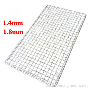 304 316 201 Edelstahl BBQ Grill Net